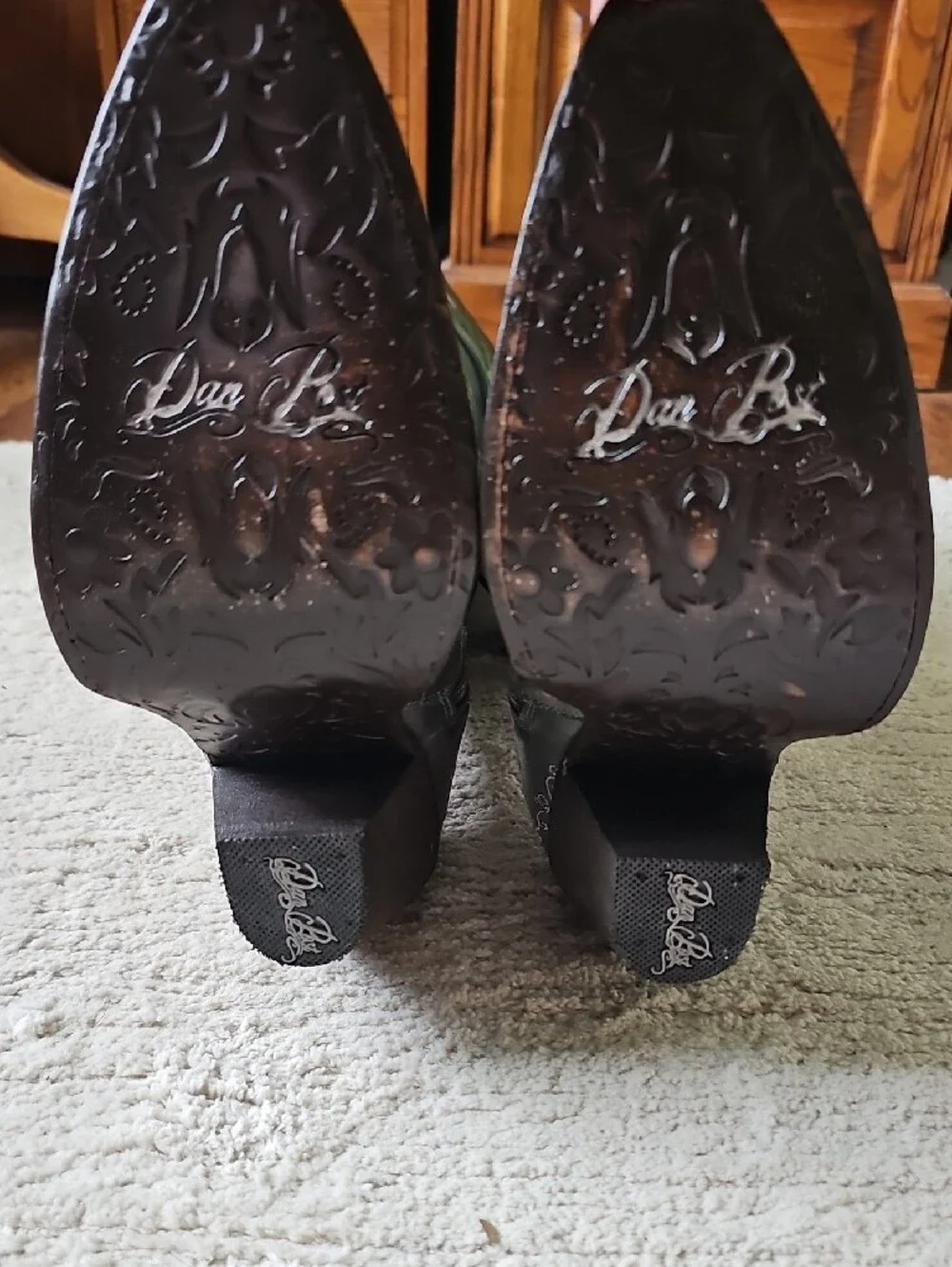 Dan Post DP3281 Flower Child - Floral Embroidered Cowboy Boots